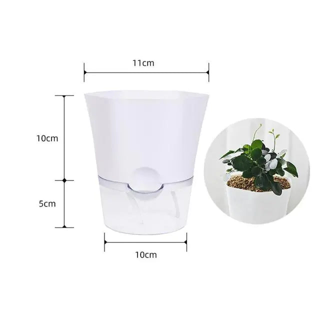Auto Watering Flowerpot: Effortless Plant Care for Thriving Greens