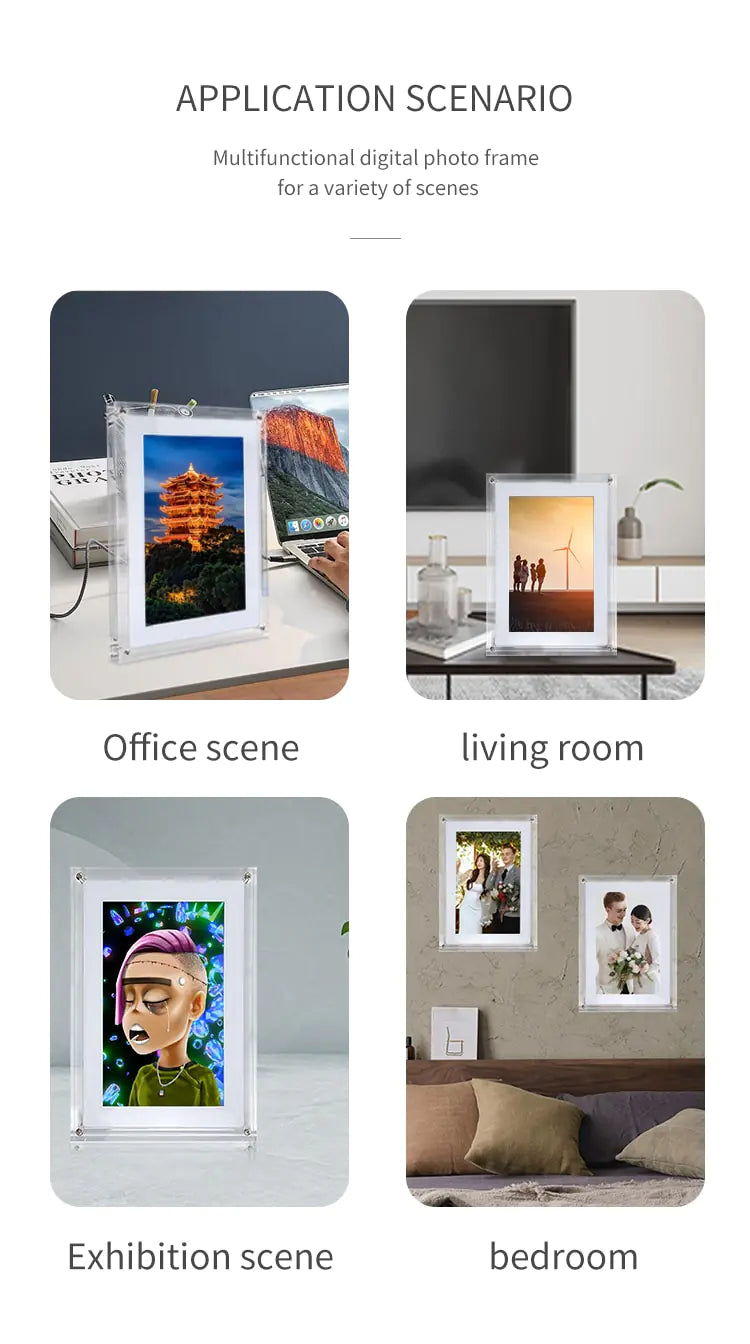 Acrylic Digital Photo Frame: Elevate Your Memories with Style