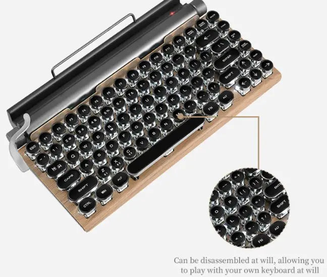 Enhance Your Workspace with the Wireless Bluetooth Mechanical Keyboard