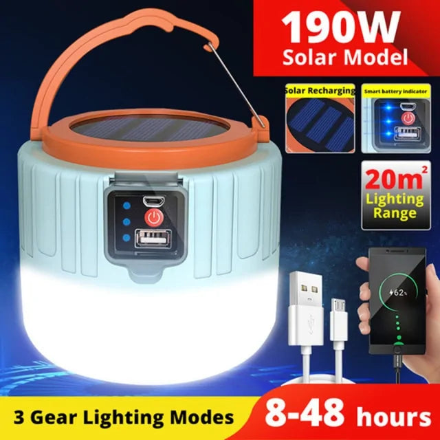 Eco-Friendly Camping Solar Light for Ultimate Outdoor Illumination
