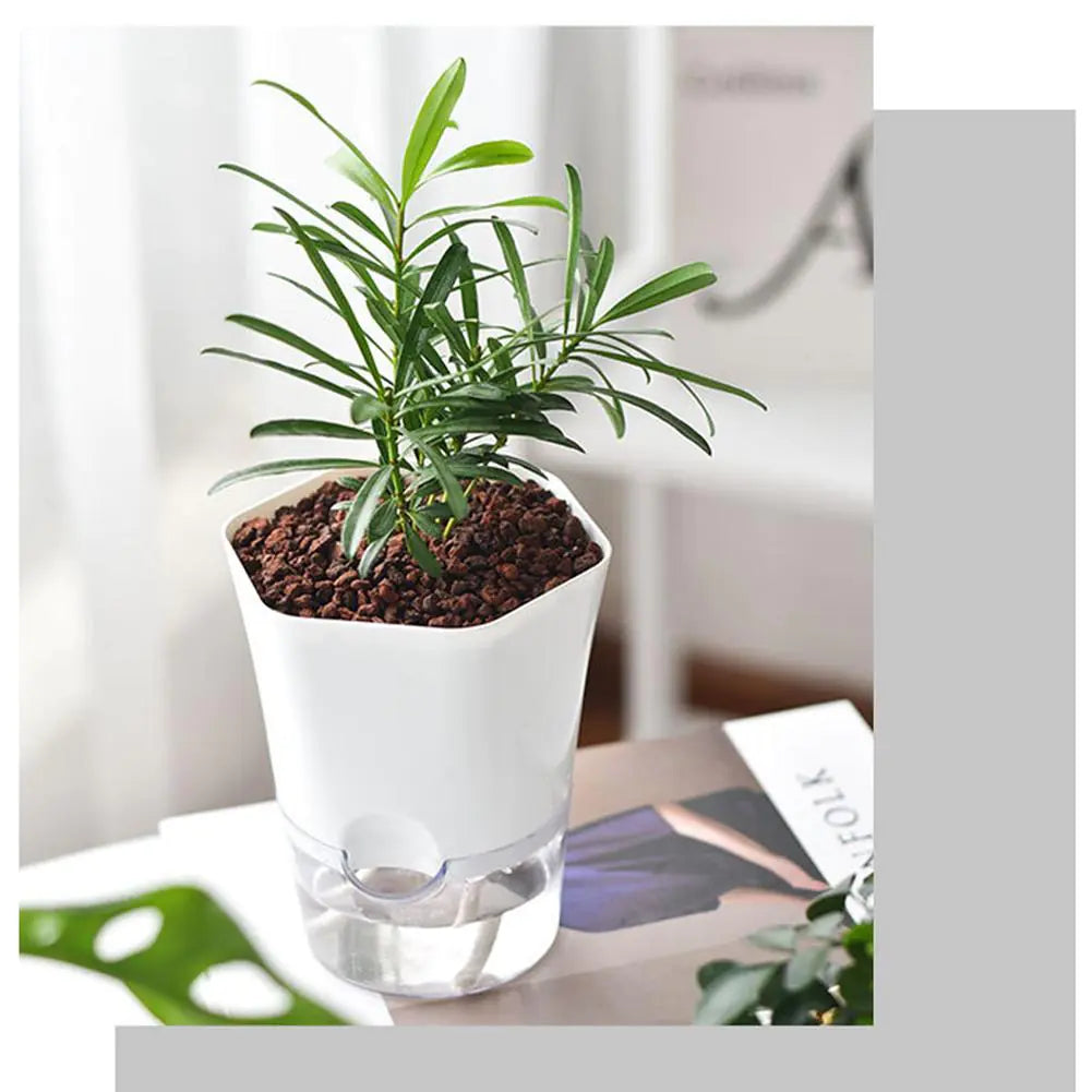 Auto Watering Flowerpot: Effortless Plant Care for Thriving Greens