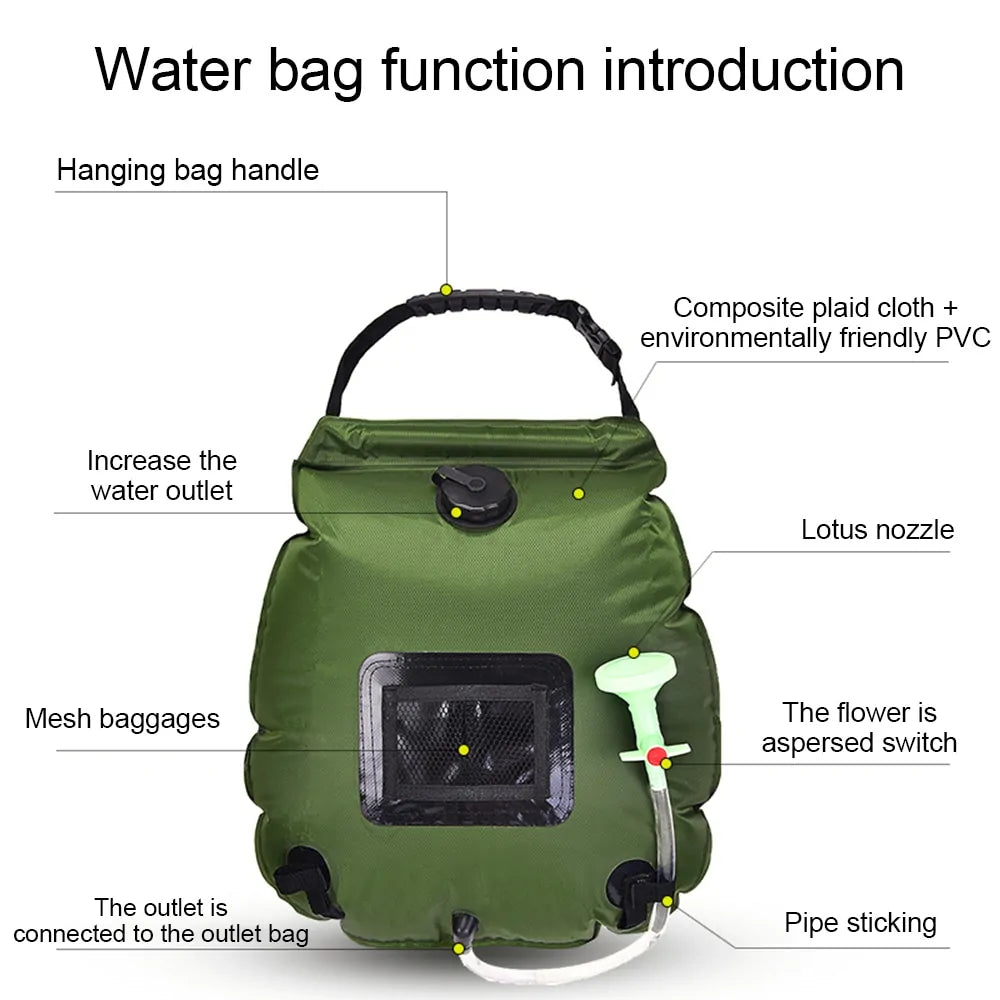 Transform Your Outdoor Adventures with the Ultimate Solar Power Water Bag