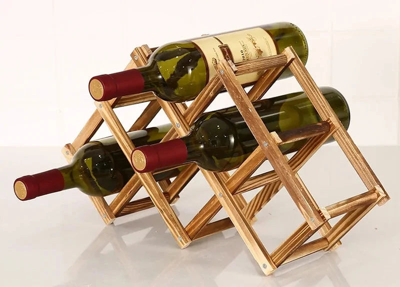Elegant Wooden Wine Rack: Elevate Your Home Decor and Organize Your Collection