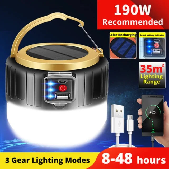Eco-Friendly Camping Solar Light for Ultimate Outdoor Illumination